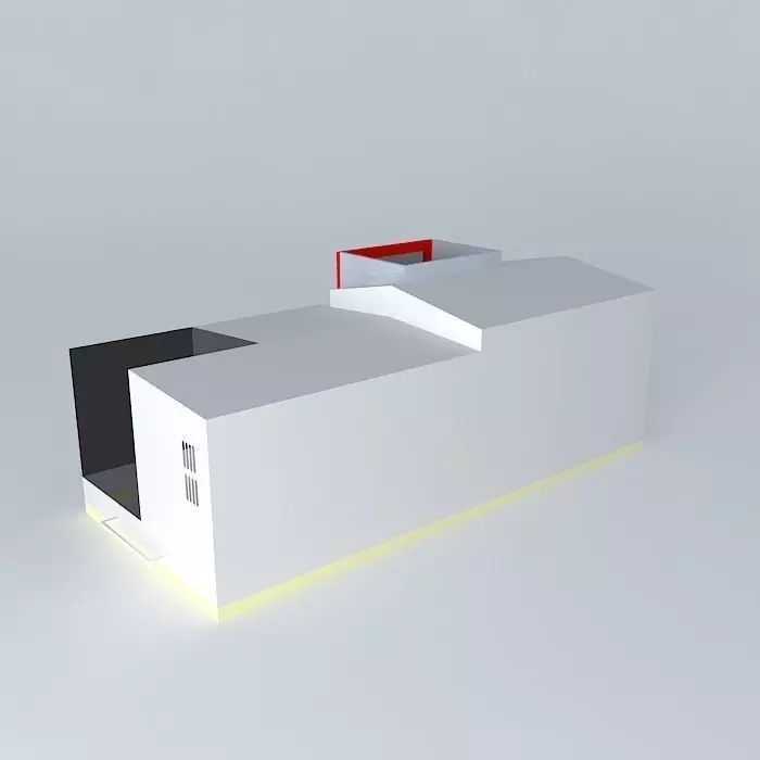 Spectrometer Perkin  Free 3D model_0