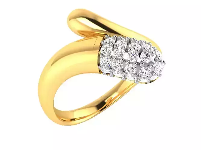 Women  Ring 3dm render