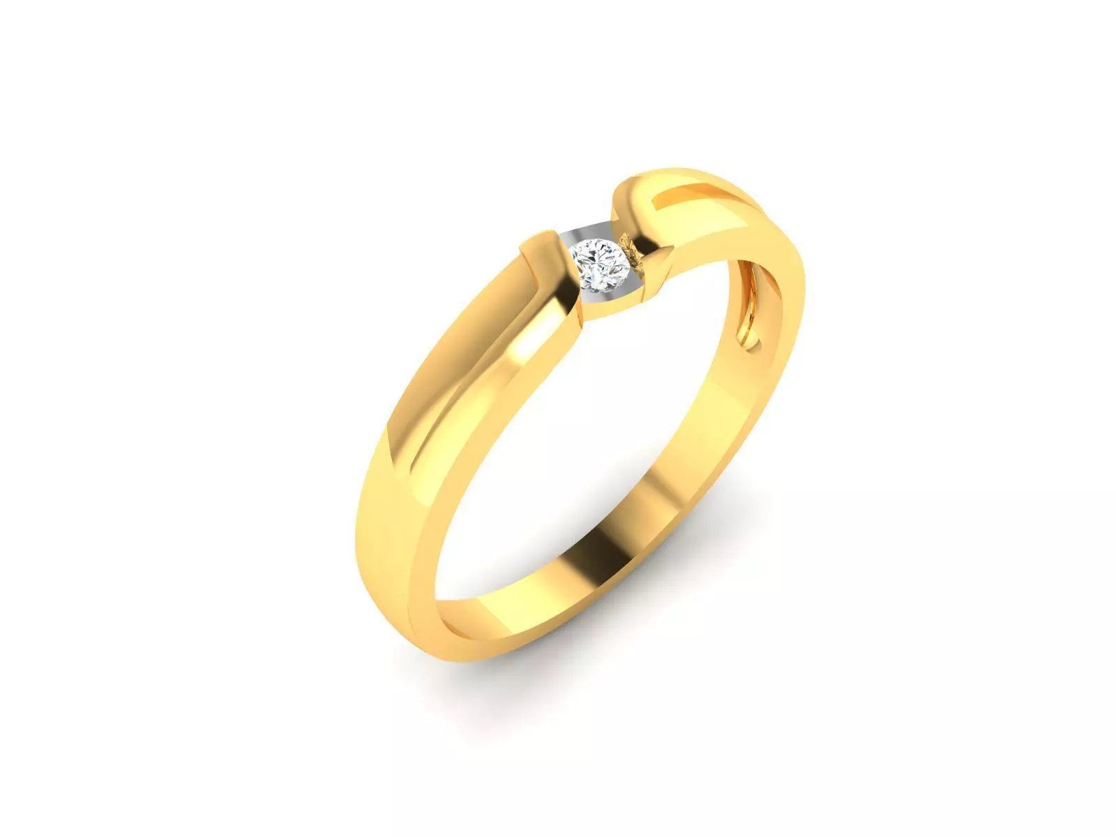 Women Band Ring 3dm render detail 3D print model
