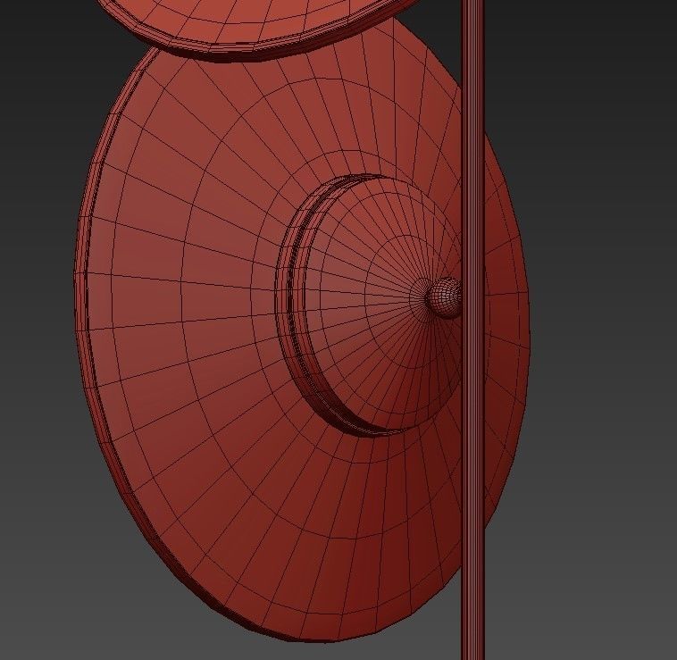Floor Lamp 3D model_2