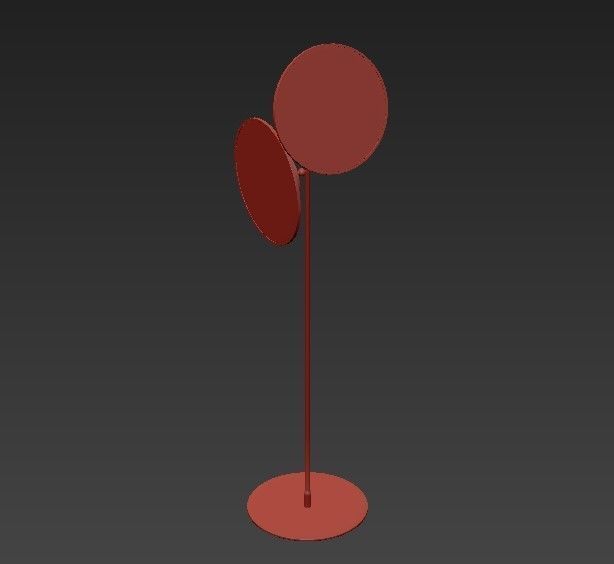 Floor Lamp 3D model_3
