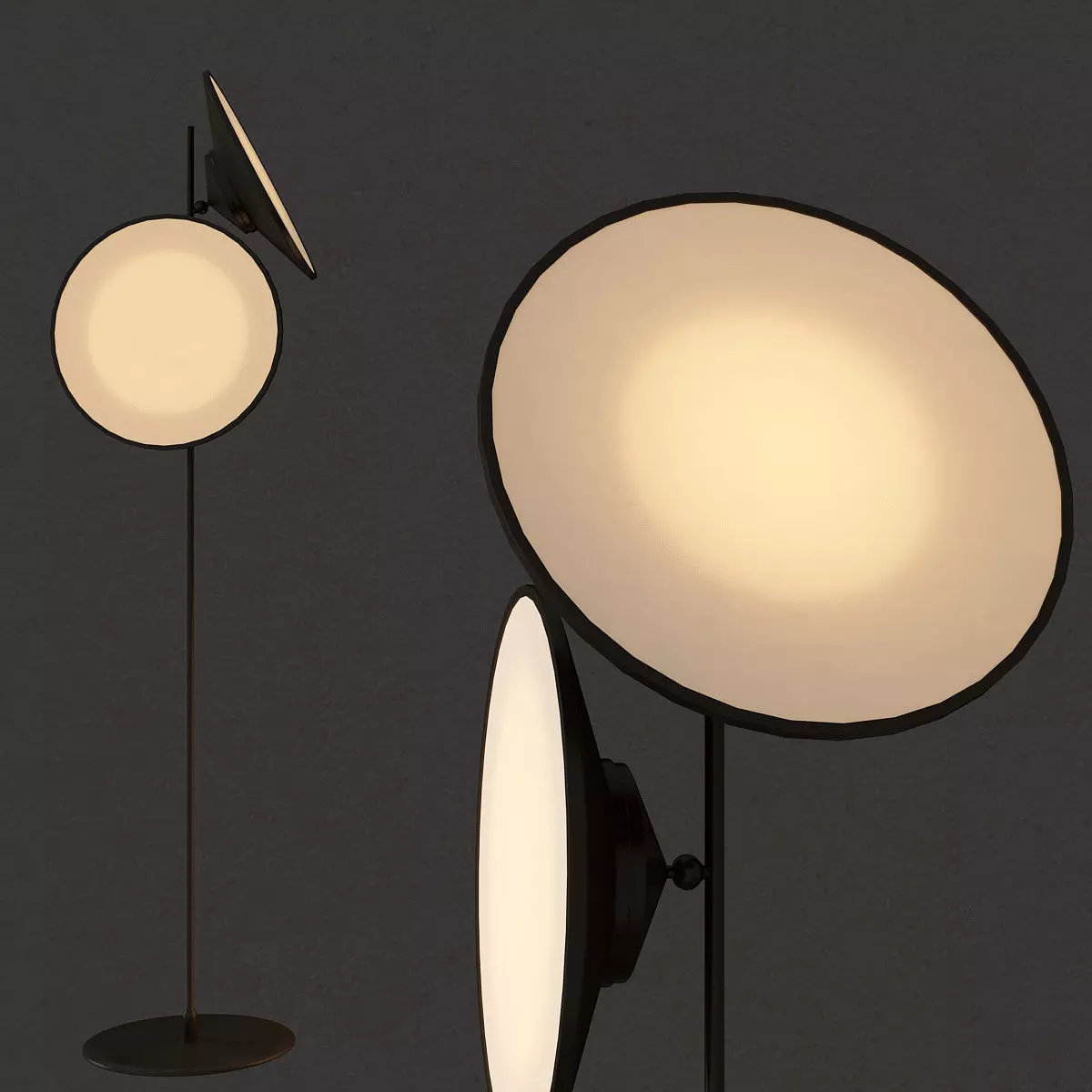 Floor Lamp 3D model_0