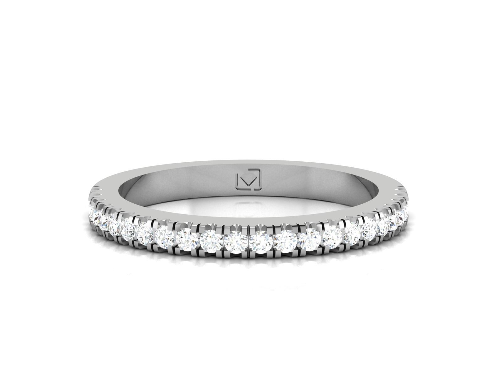 Women Band Ring 3dm render detail 3D print model_8