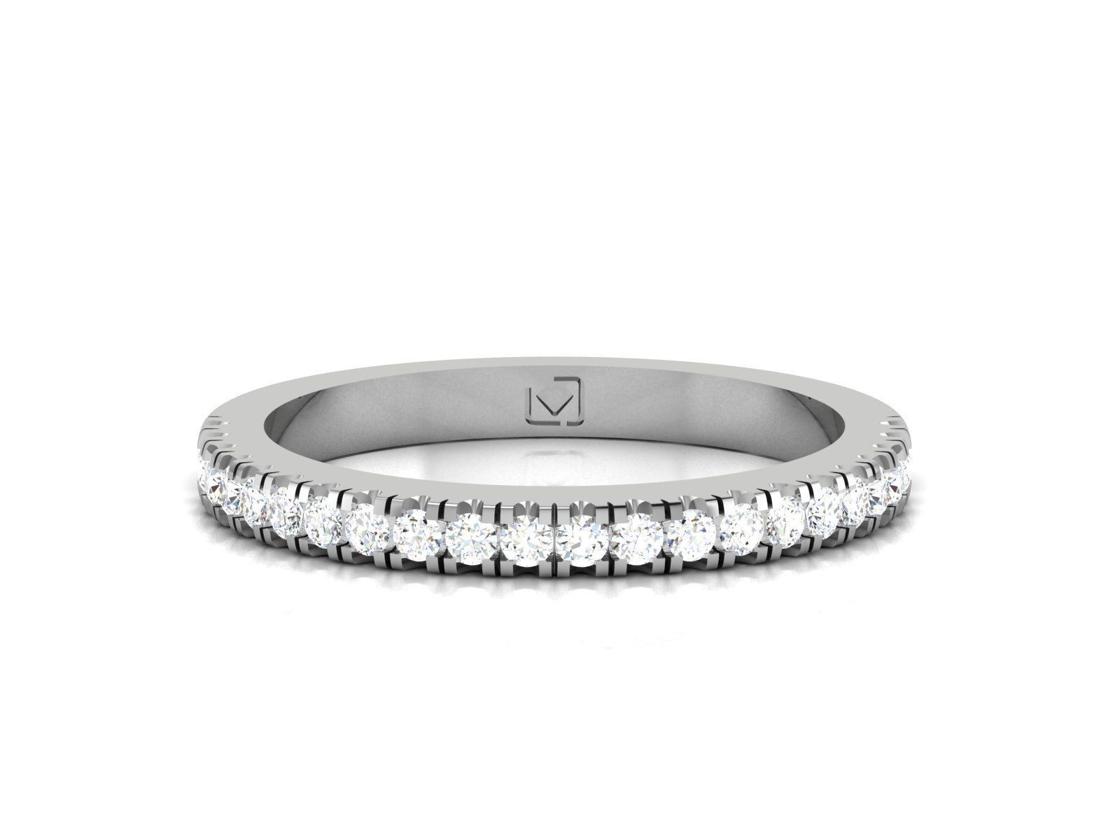 Women Band Ring 3dm render detail 3D print model_7