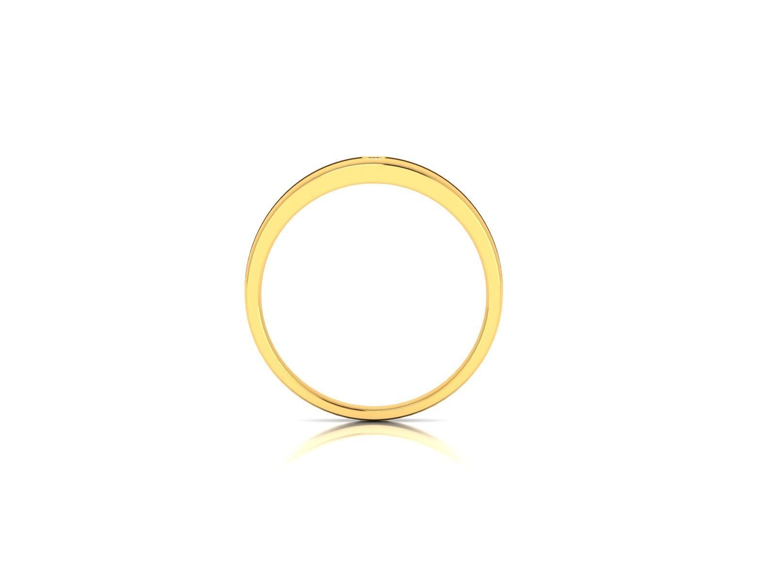 Women Band Ring 3dm render detail 3D print model_2