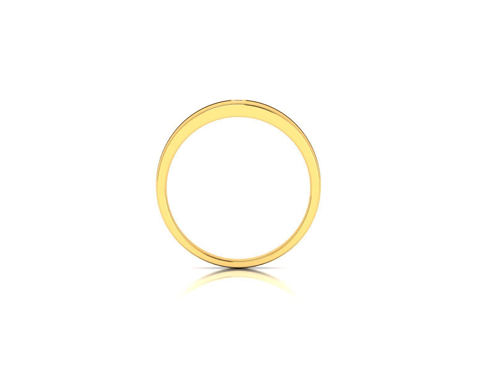 Women Band Ring 3dm render detail 3D print model_1