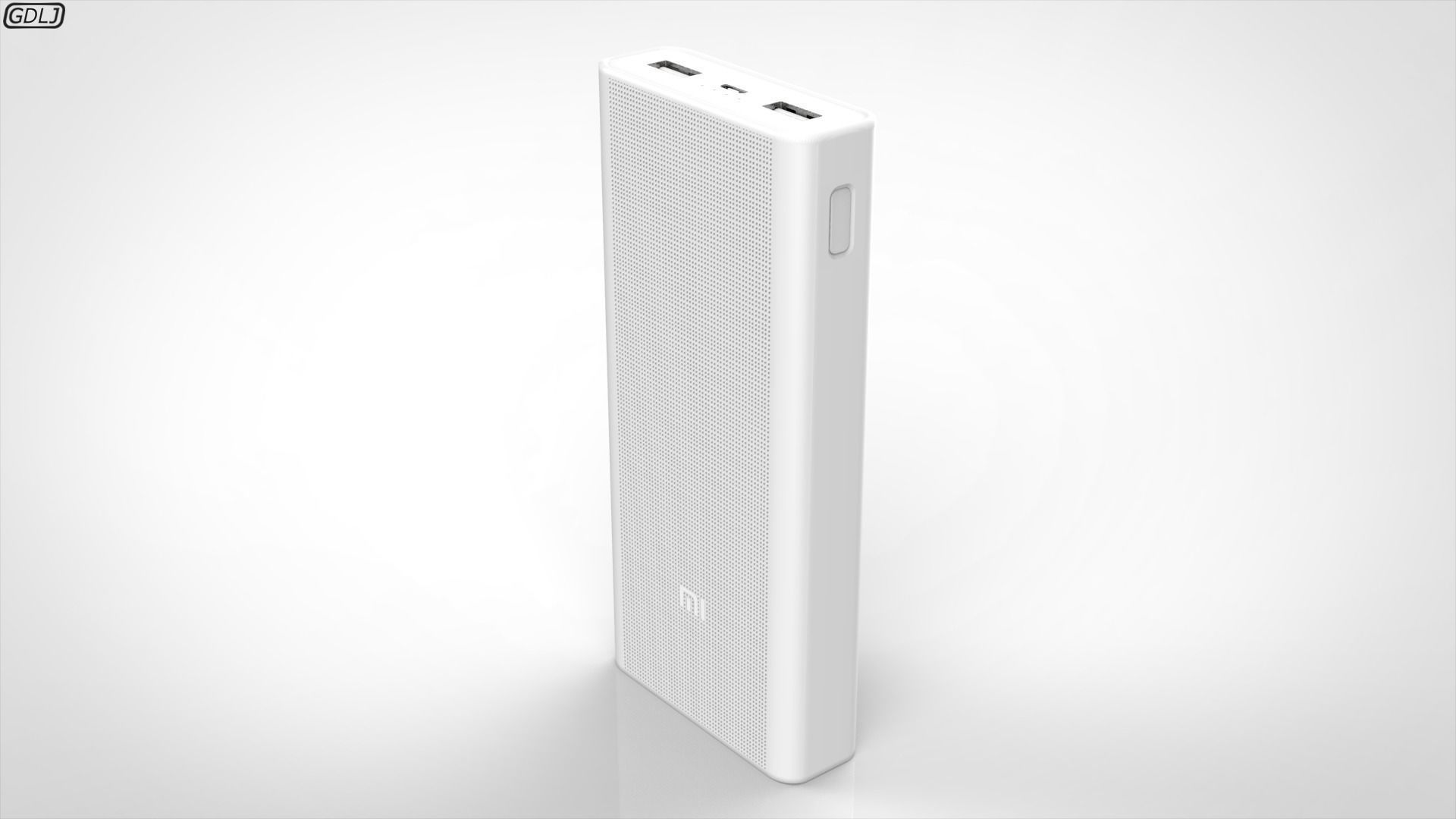 Mi Li-Polymer Power Bank 2i 20000mAH 3D model_14
