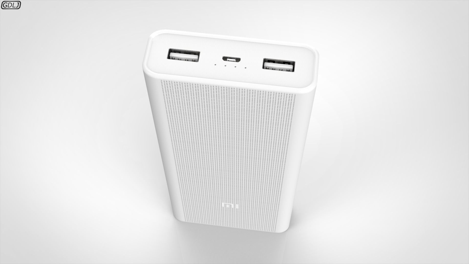 Mi Li-Polymer Power Bank 2i 20000mAH 3D model_11