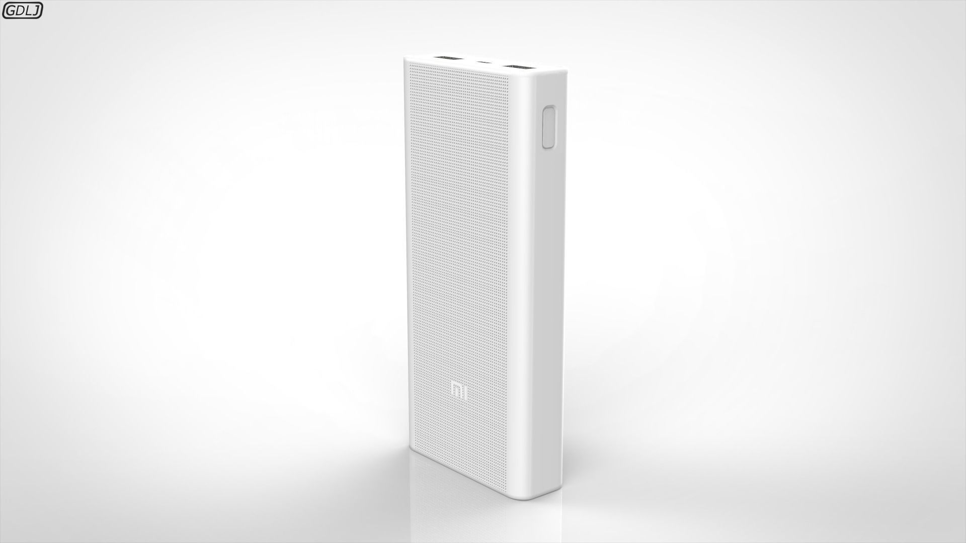 Mi Li-Polymer Power Bank 2i 20000mAH 3D model_5
