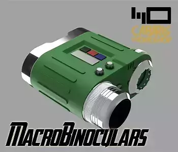 Macrobinoculars microbinoculars - laser rangefinder