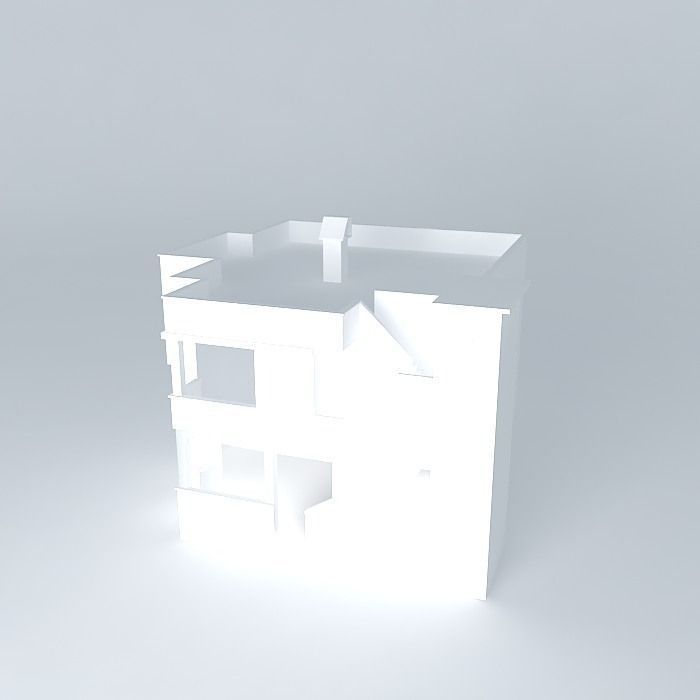 House Jasar Ulcinj Free 3D model_1