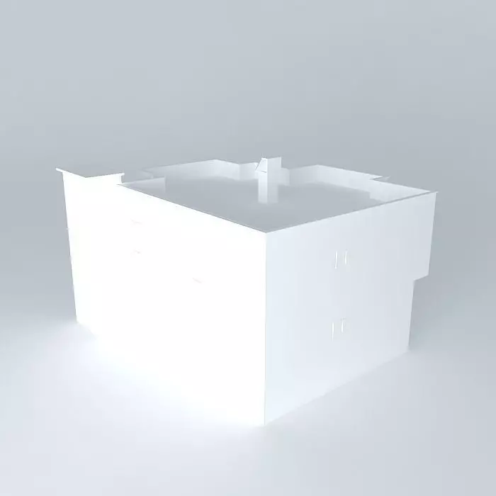 House Jasar Ulcinj Free 3D model_0