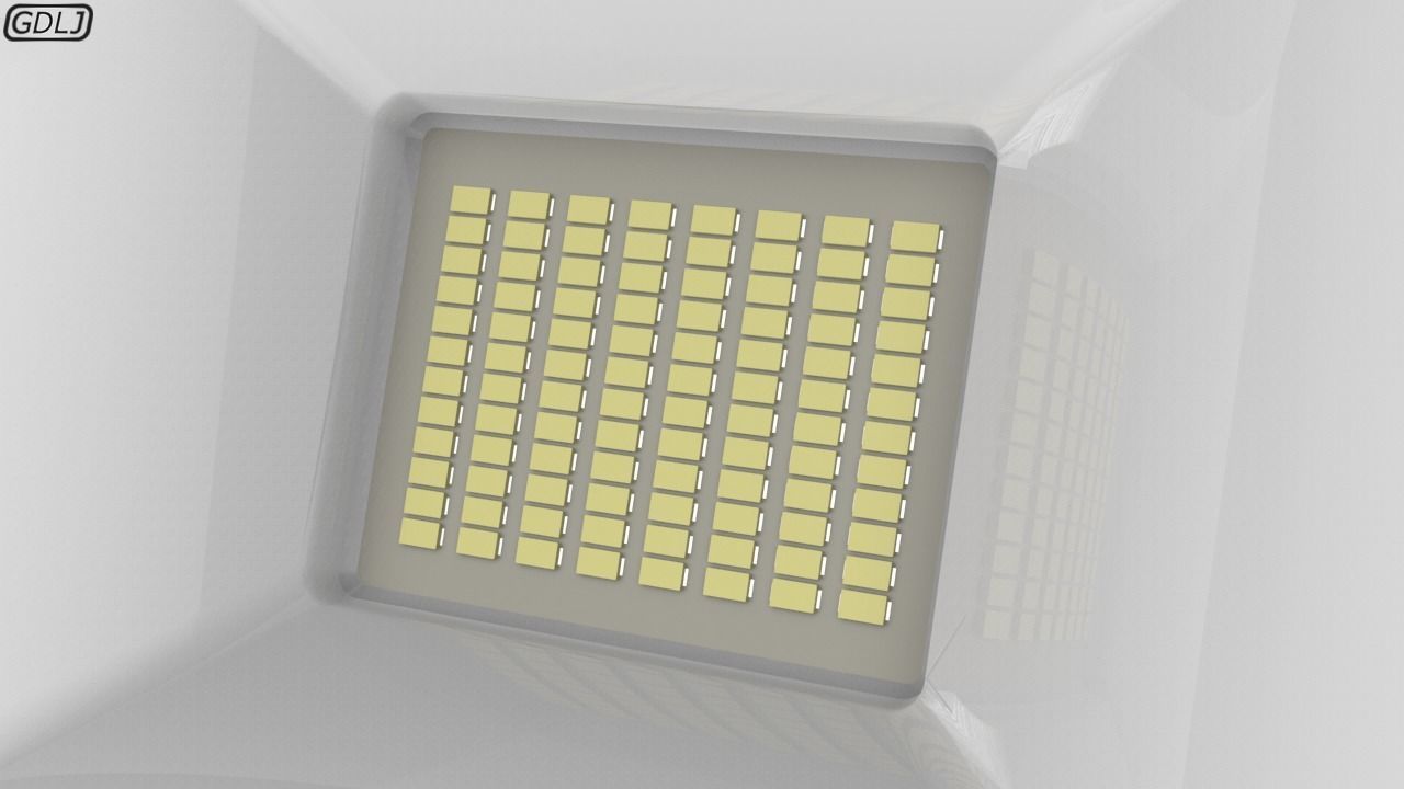 LED FloodLight 3D model_5