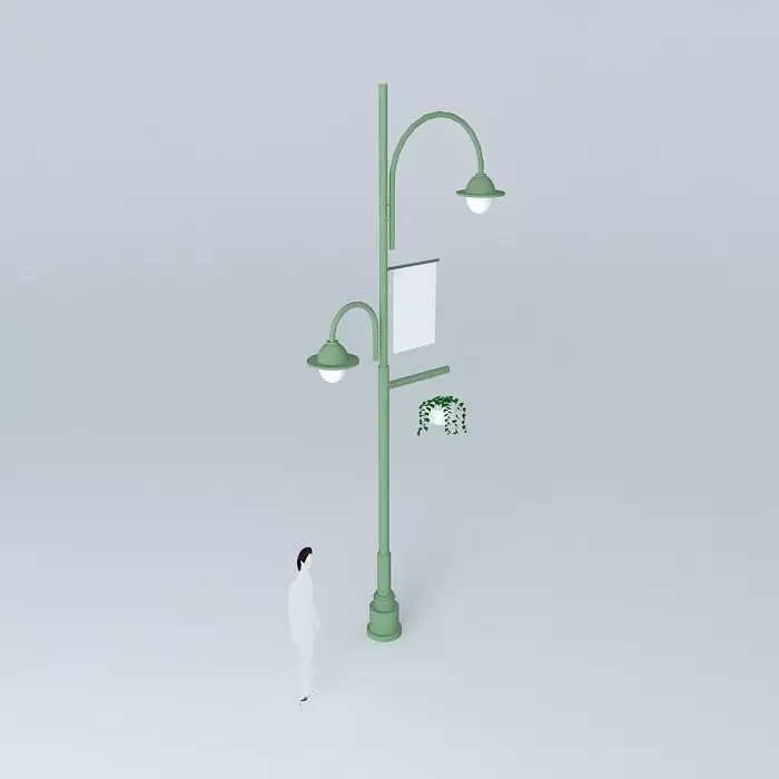 Post to Rua Dr. Jorge Free 3D model_0
