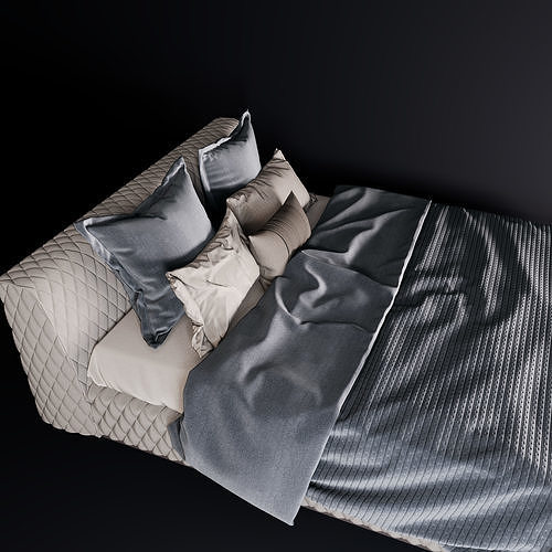 Estetica Majorka Bed 3D model