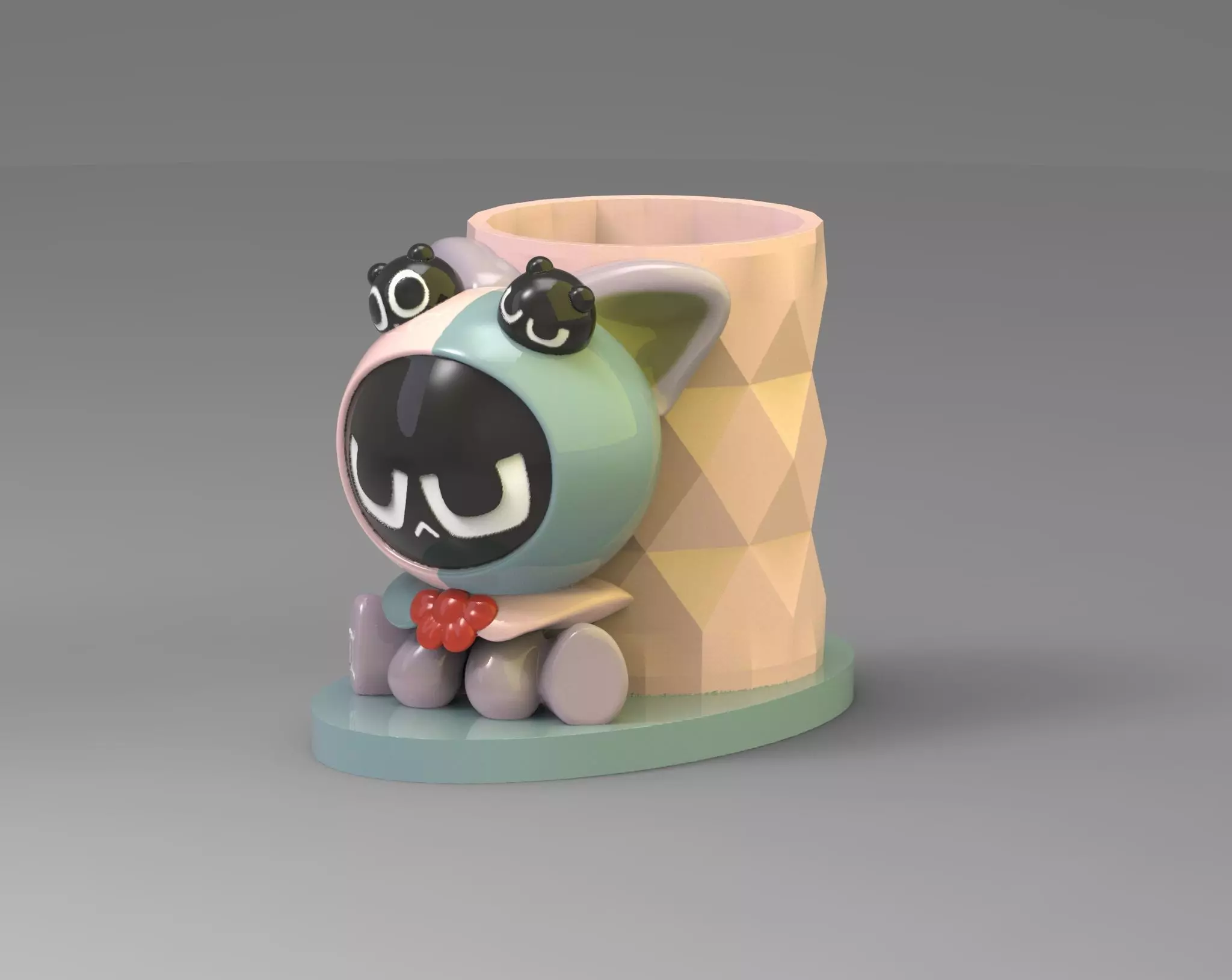 Luo Xiaohei-Gemini-Pen 3D print model