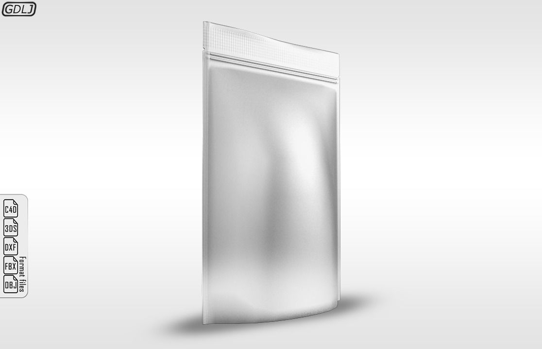 Plastic Bag v1 Low-poly 3D model_2