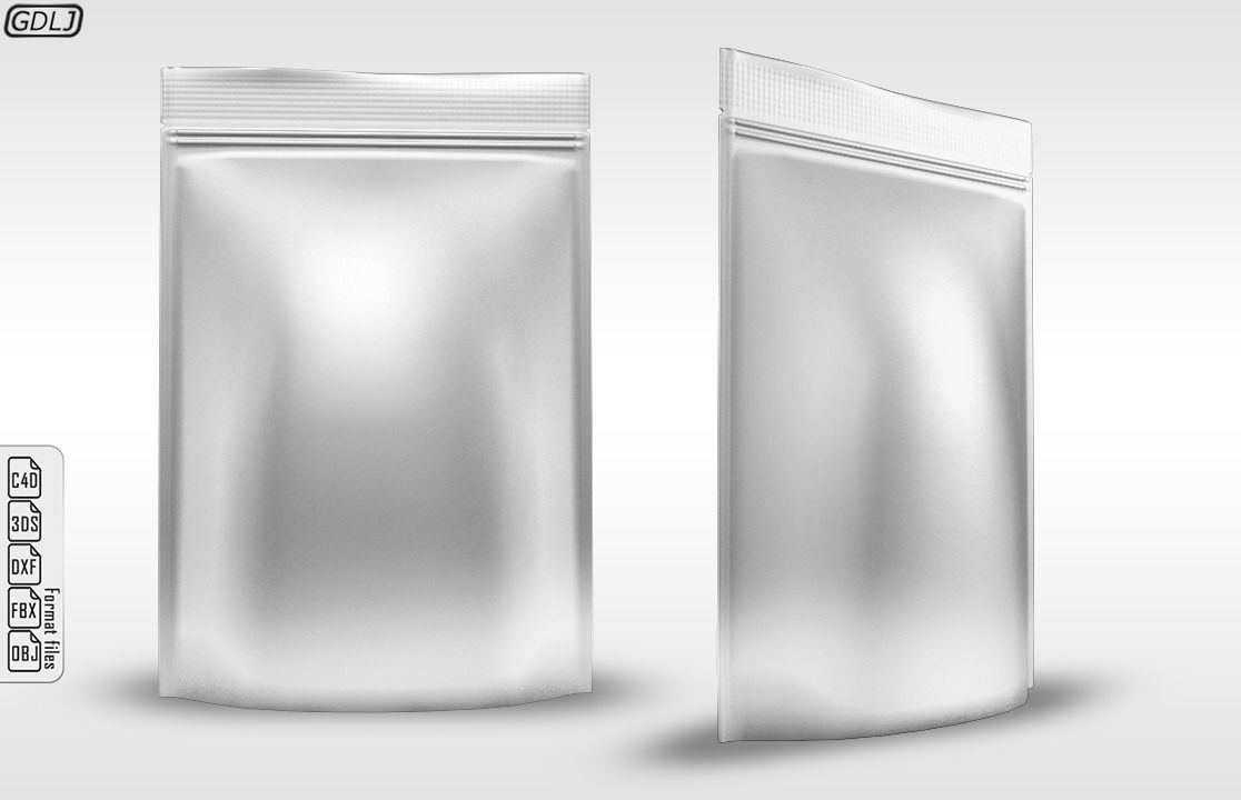 Plastic Bag v1 Low-poly 3D model_10