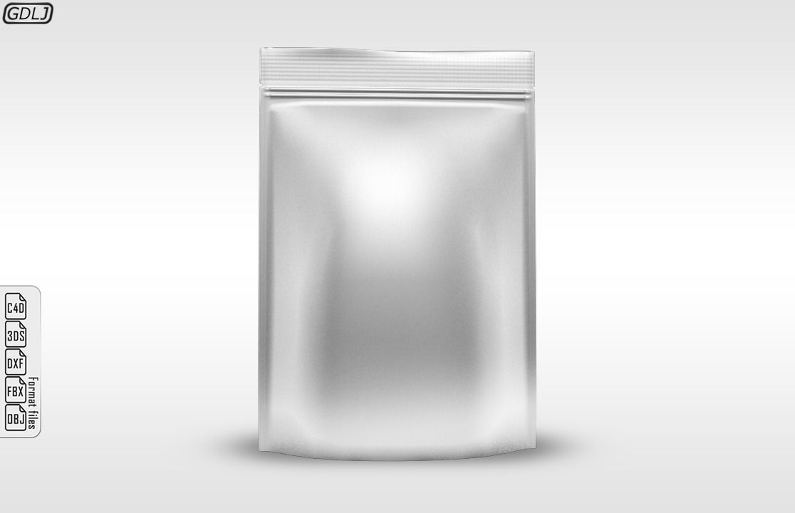 Plastic Bag v1 Low-poly 3D model_11