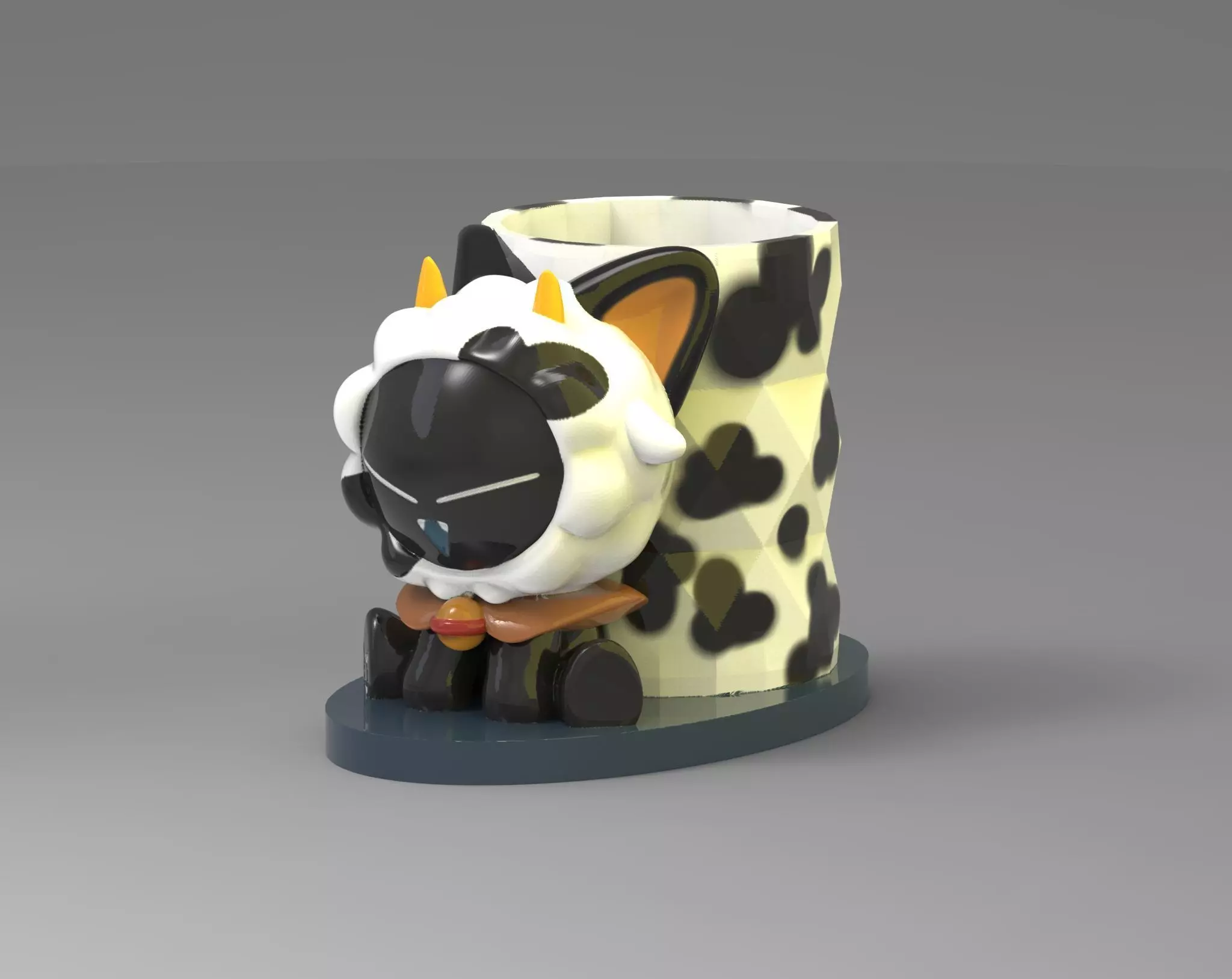 Luo Xiaohe - Taurus - Pen Holder 3D print model