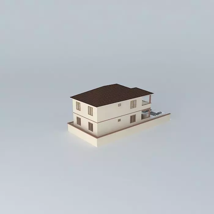 House Free 3D model_0