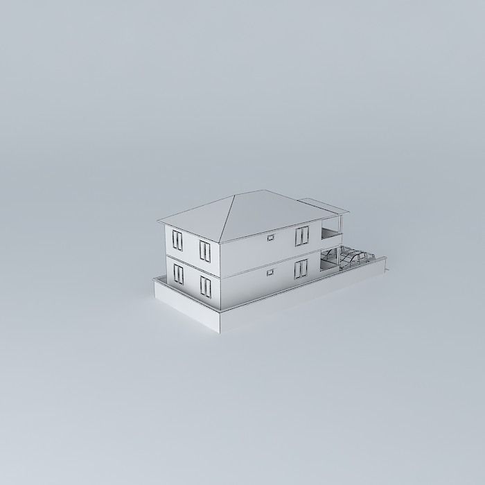 House Free 3D model_3