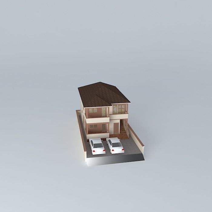 House Free 3D model_2