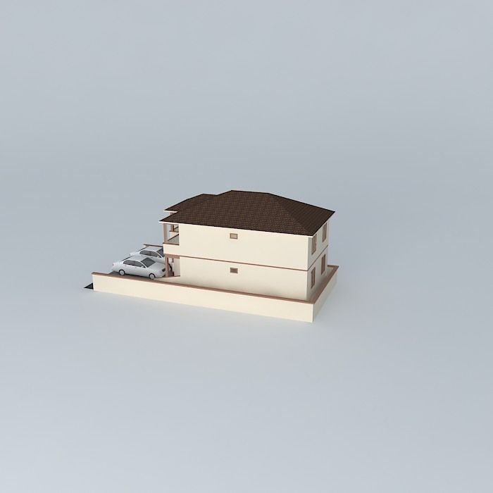 House Free 3D model_1