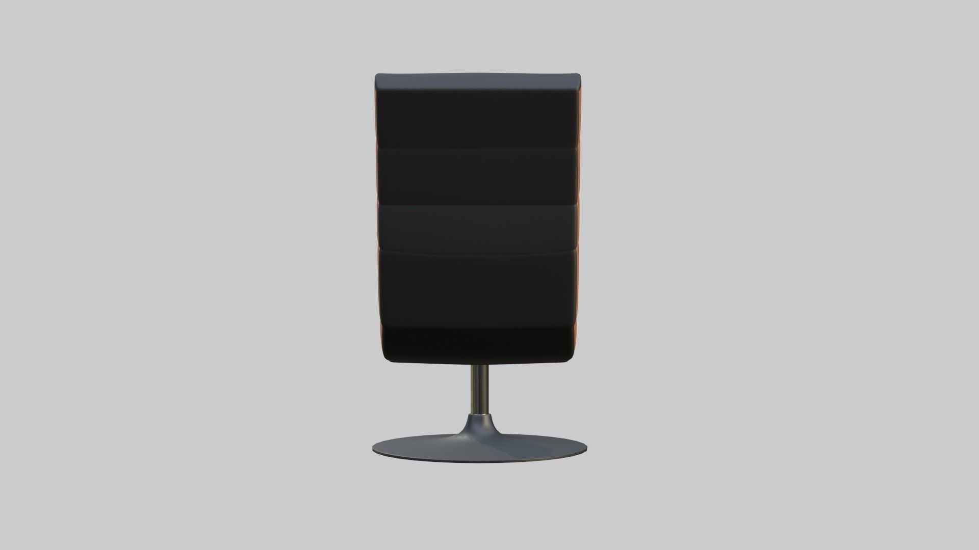 modern gaming chair Low-poly 3D model_9