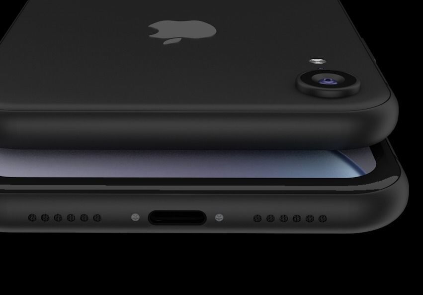 Apple Iphone XR 3D model_8