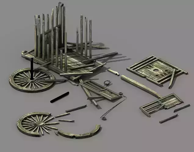 Game Elven Mountain - Broken - Chariot 01