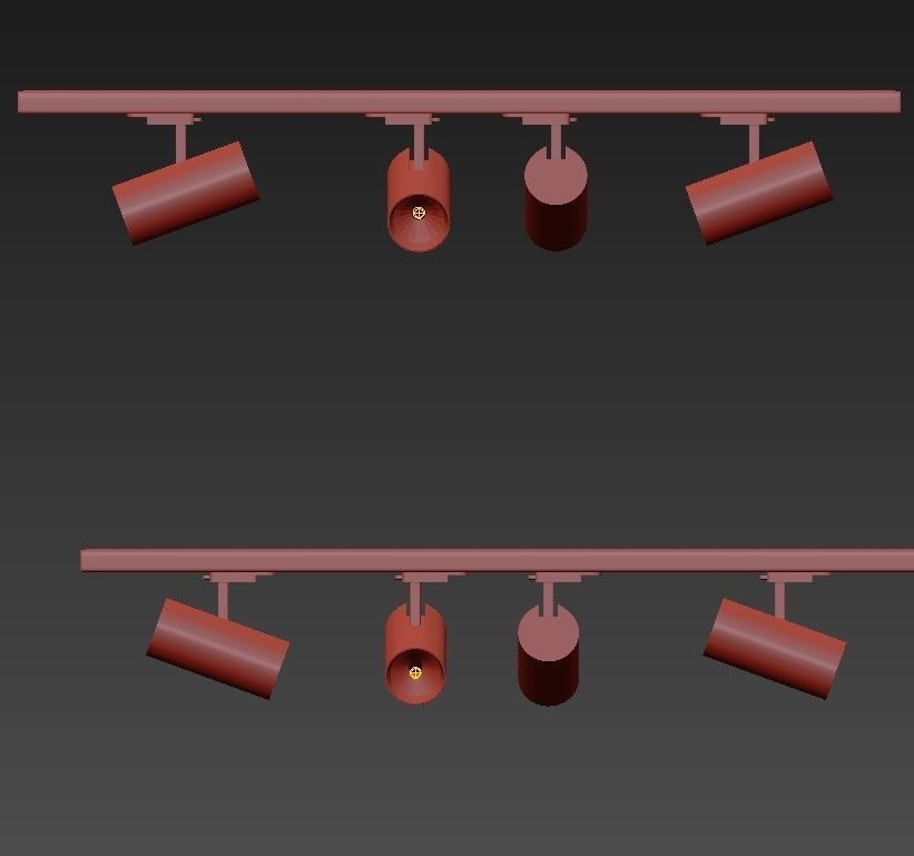 SEVENTIES three lights 3D model_3