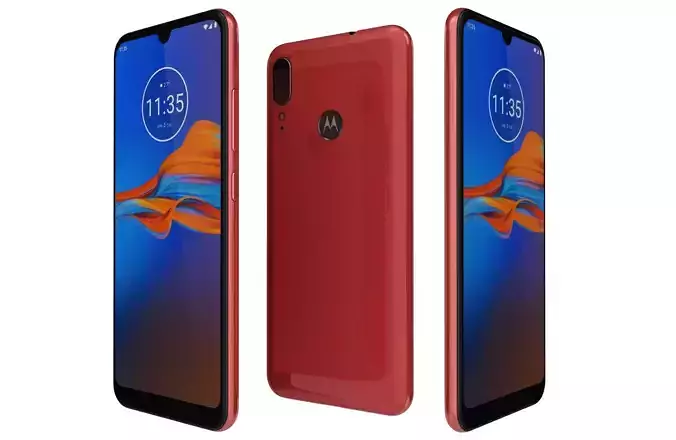 Motorola Moto E6 Plus Bright Cherry