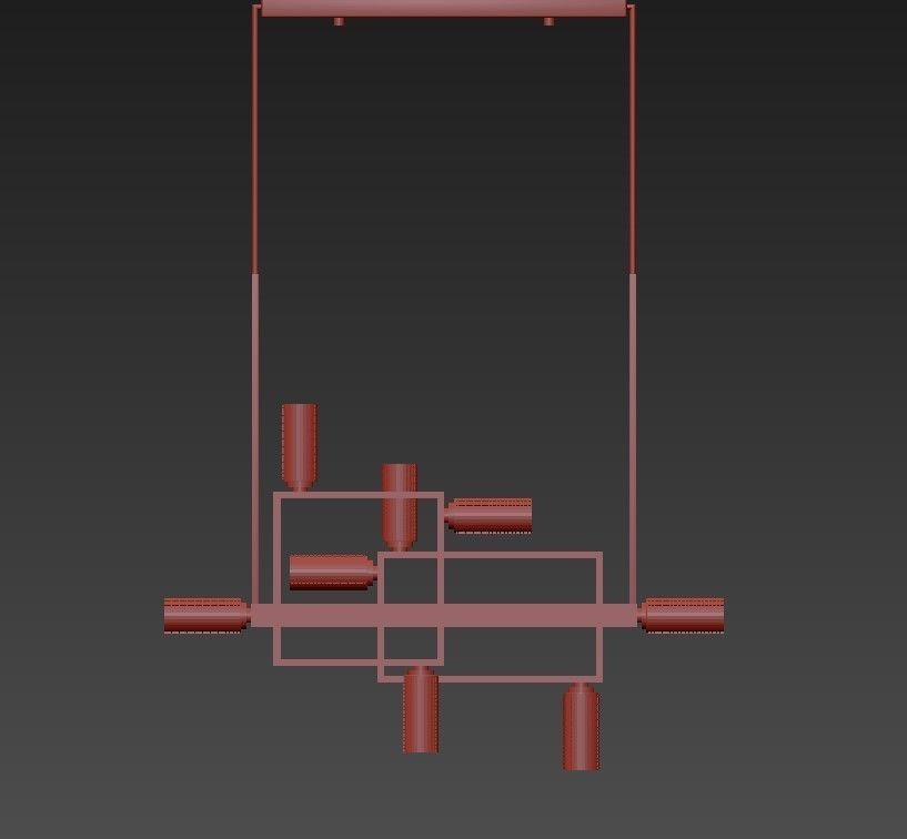 Chandelier SALE 3D model_1