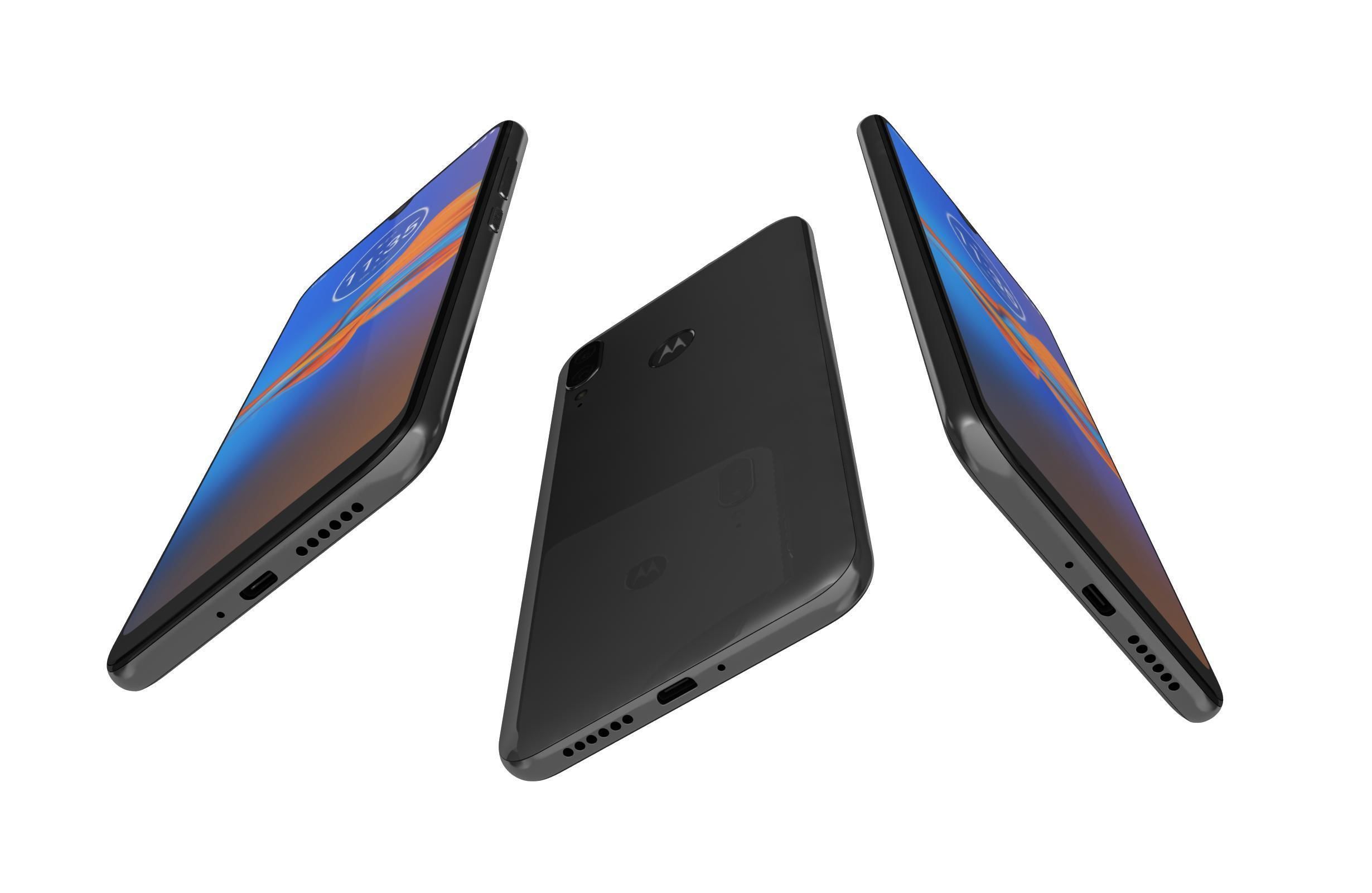 Motorola Moto E6 Plus All Colors 3D model_11