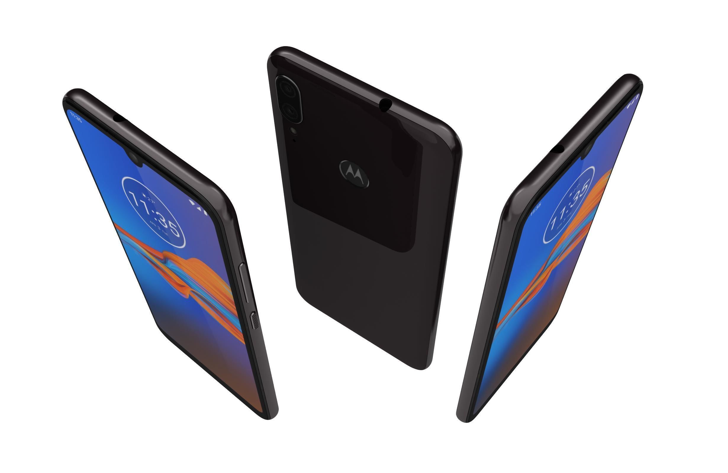 Motorola Moto E6 Plus All Colors 3D model_5
