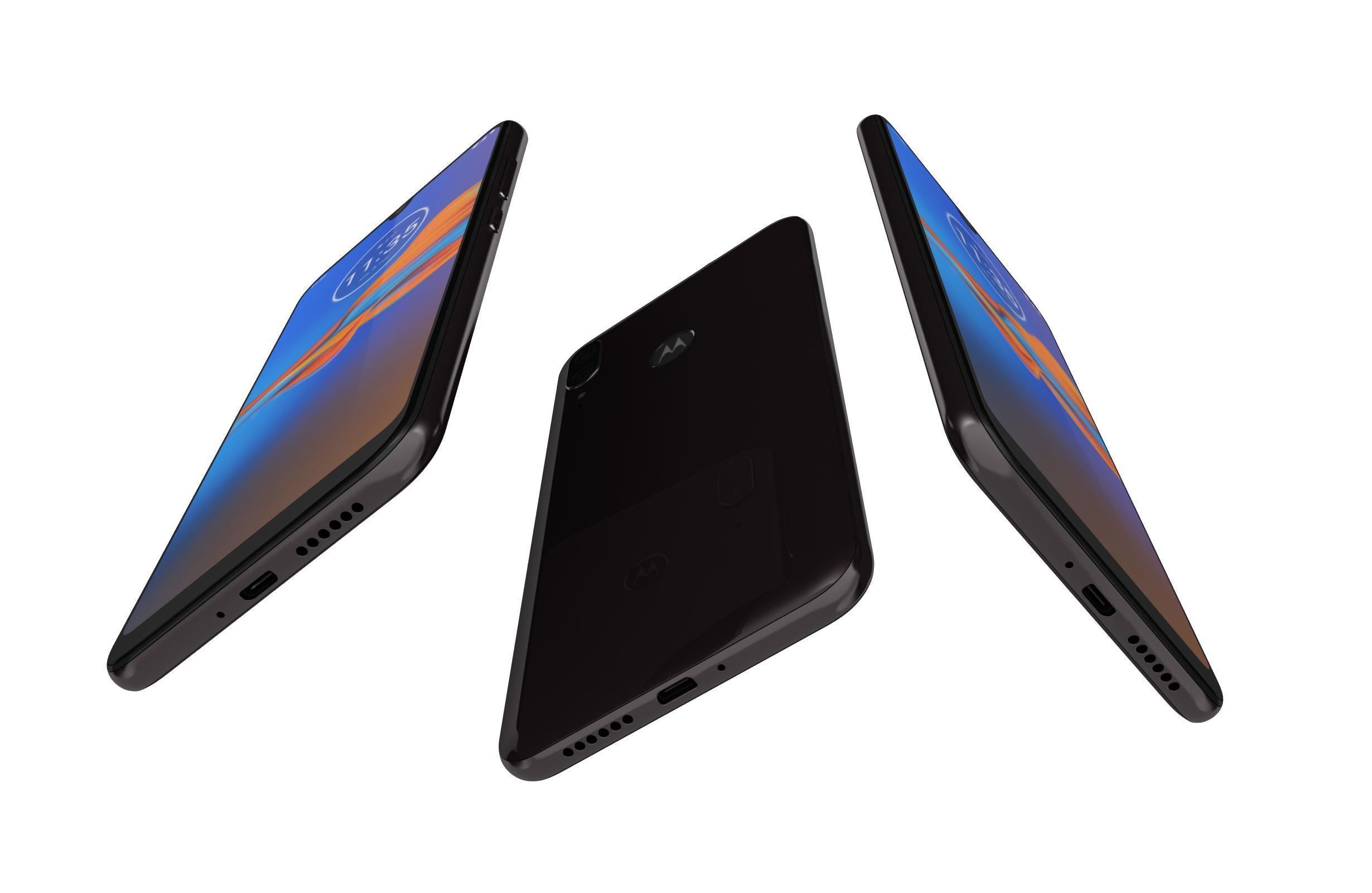 Motorola Moto E6 Plus All Colors 3D model_8