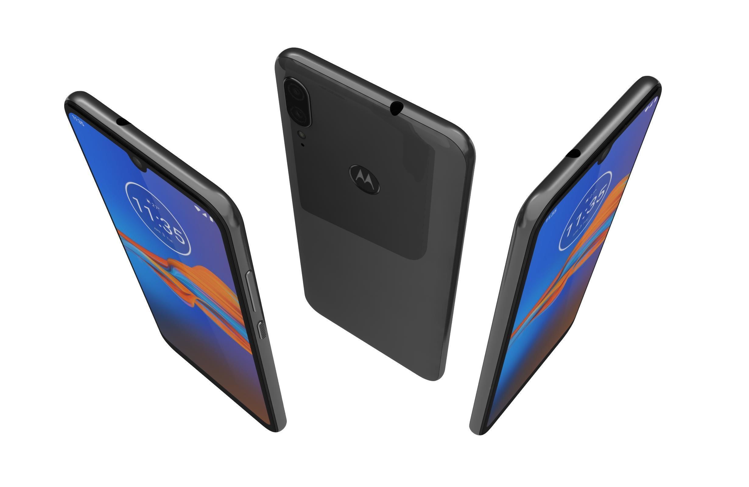 Motorola Moto E6 Plus All Colors 3D model_9