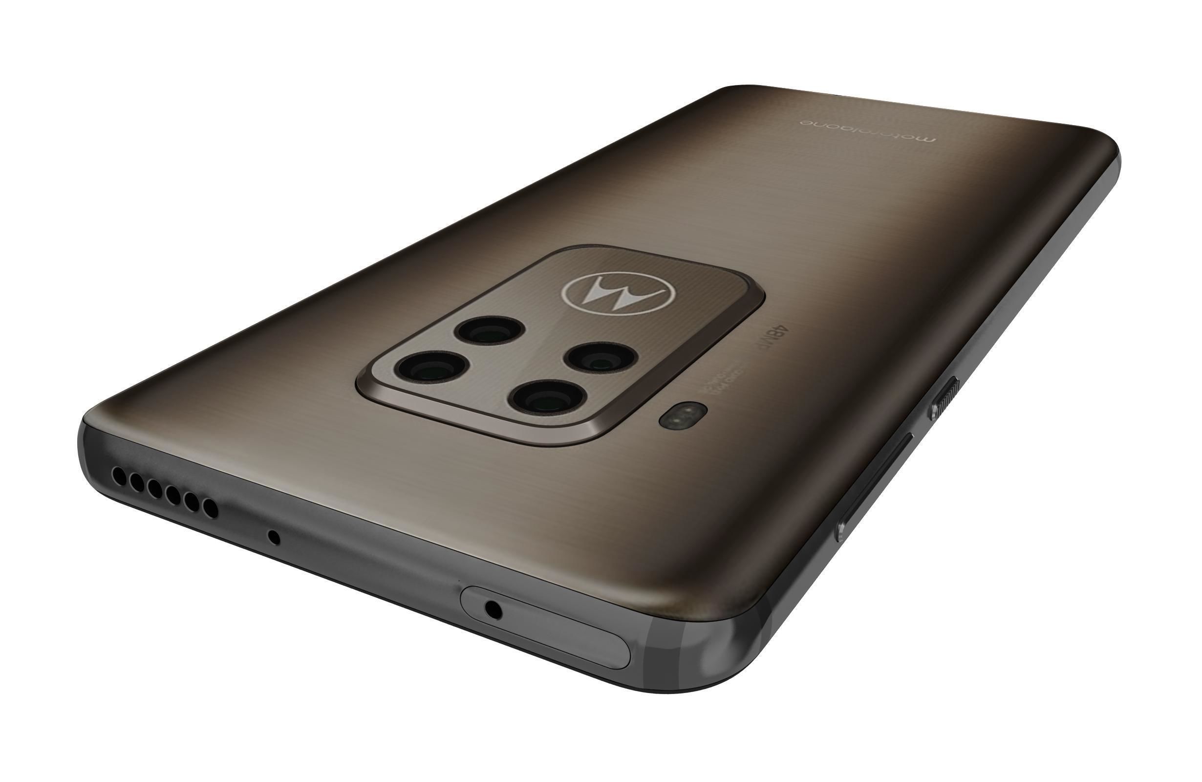 Motorola One Zoom Brushed Bronze 3D model_13