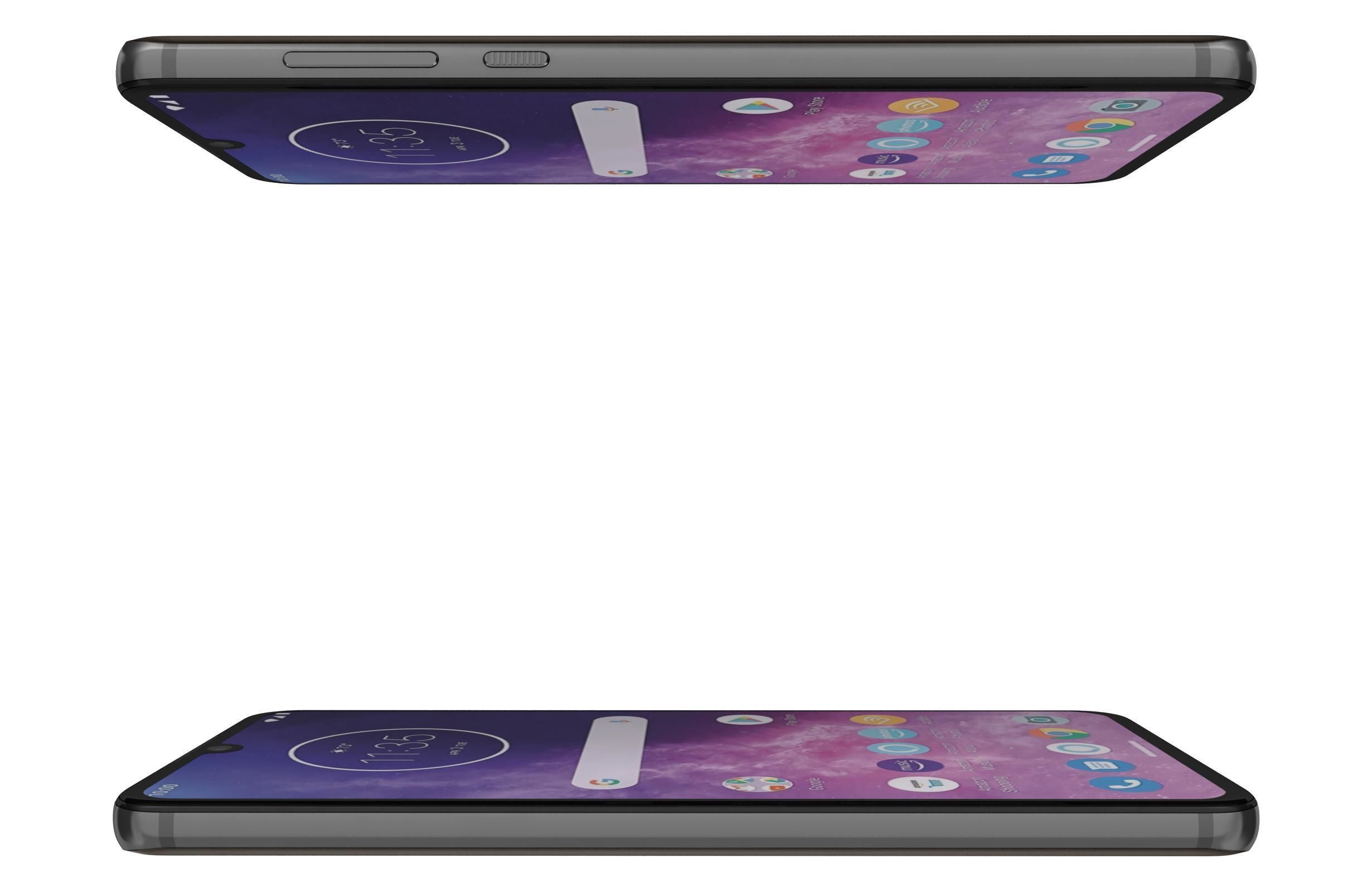 Motorola One Zoom Brushed Bronze 3D model_8