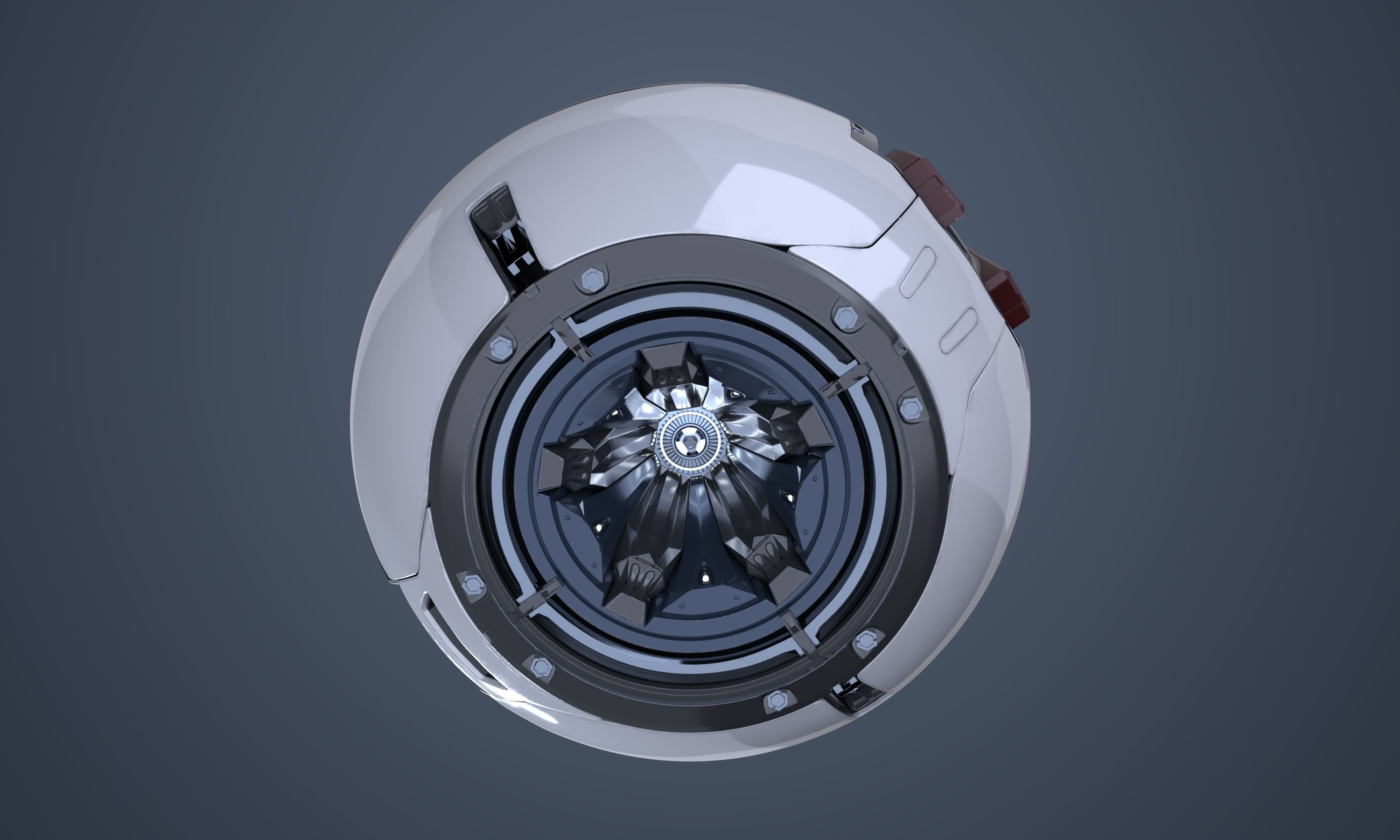 Surveillance Drone Mk1 Factory New 3D model_3