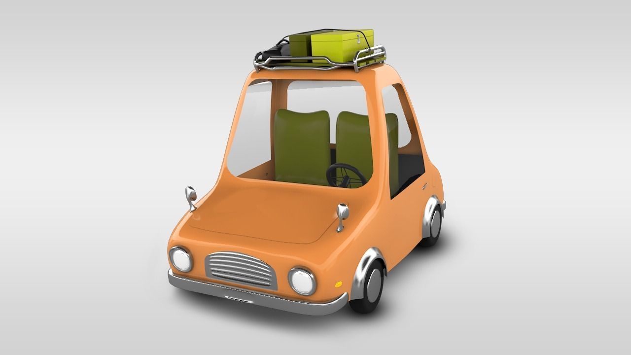 Car animation 3D model_10