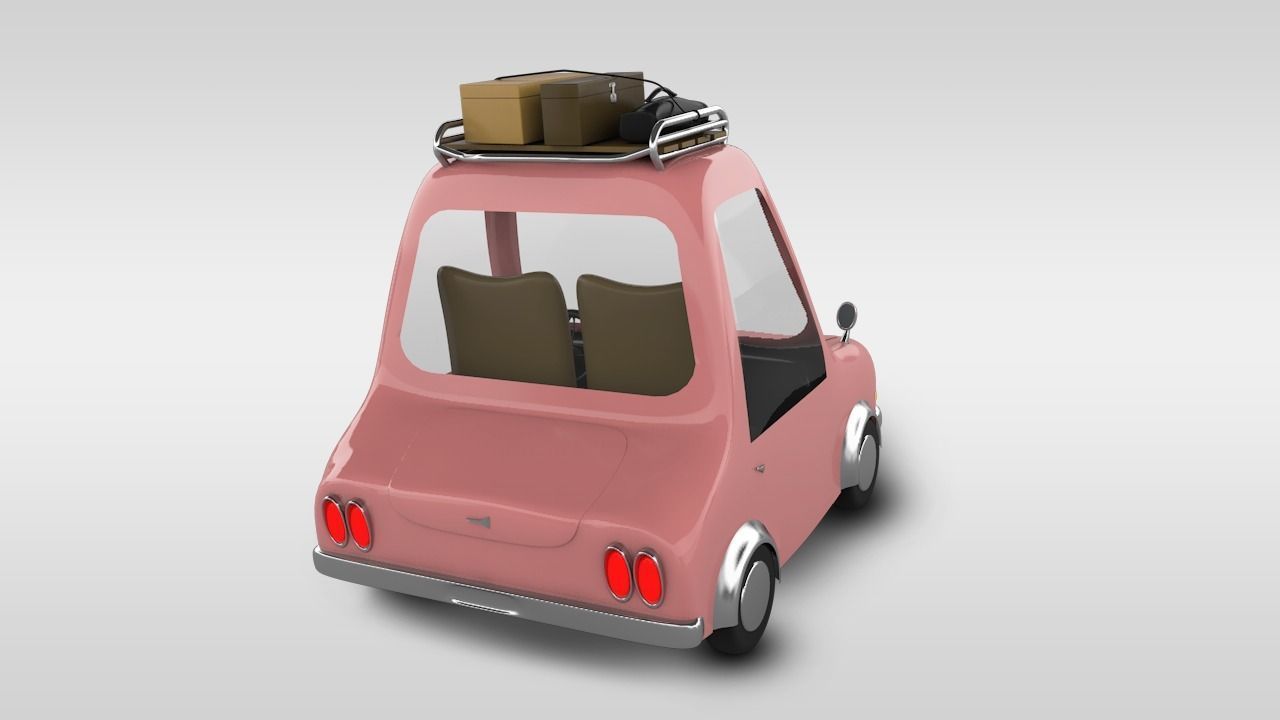 Car animation 3D model_7