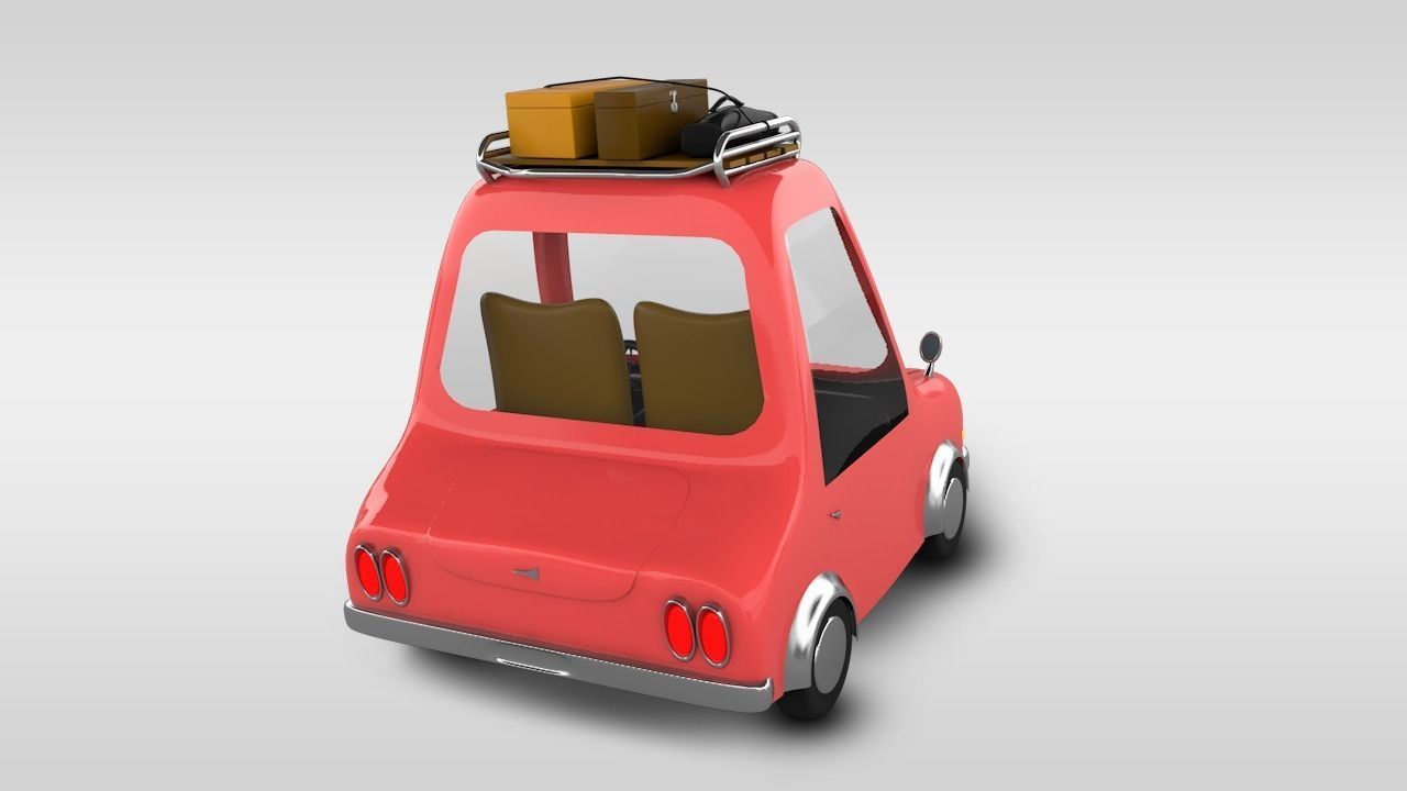 Car animation 3D model_9