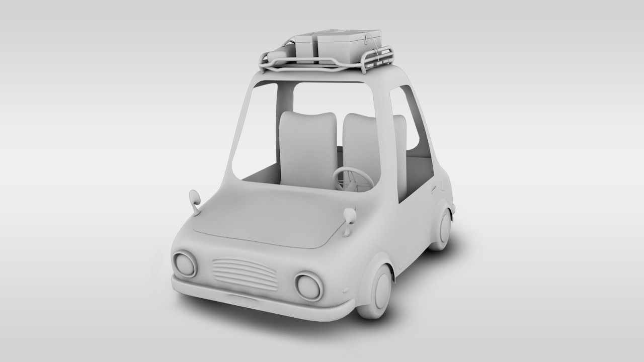Car animation 3D model_16