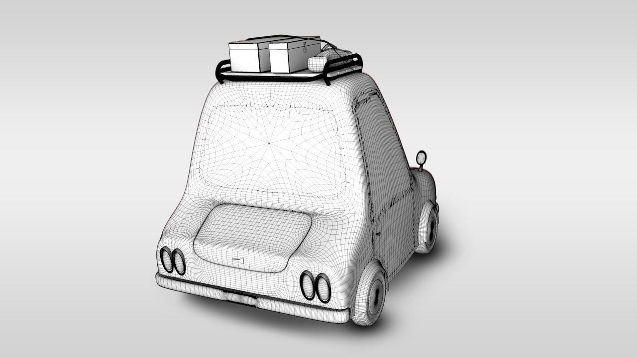 Car animation 3D model_19