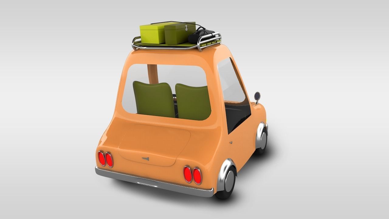 Car animation 3D model_11