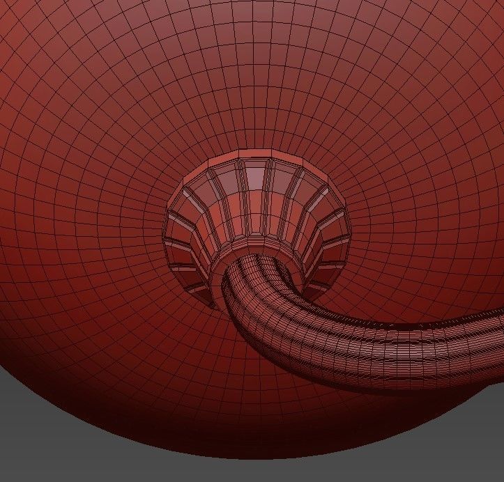 Murano Chandelier 3D model_4