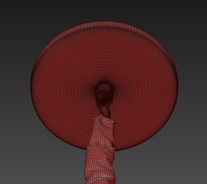 Murano Chandelier 3D model_5