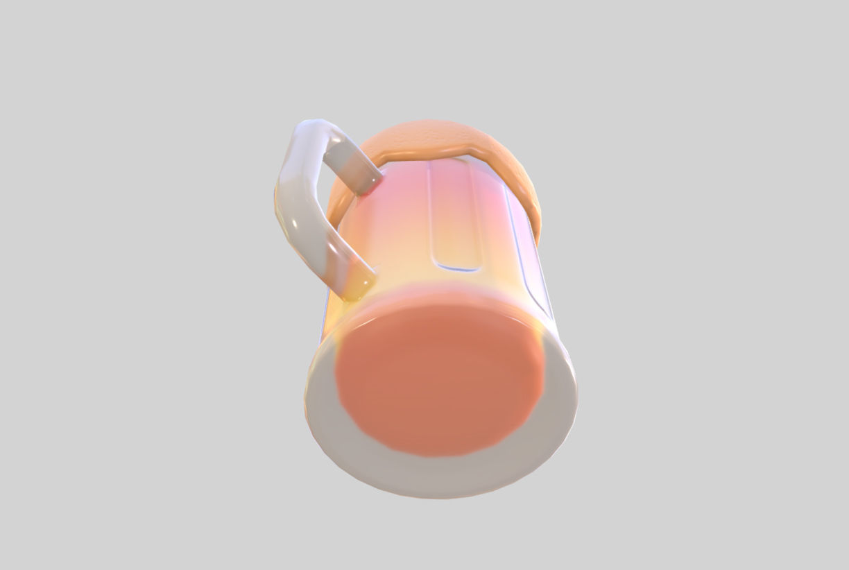 Beer Glass 3D model_8